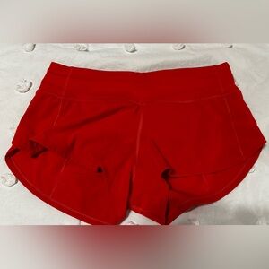 Lululemon Speed Up LR Short 2.5 Lined size 4